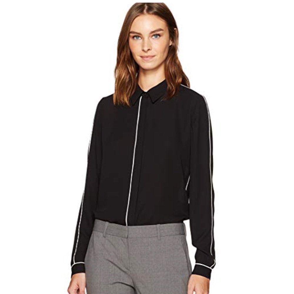 Elie Tahari ’Tyra’ Silk Blouse